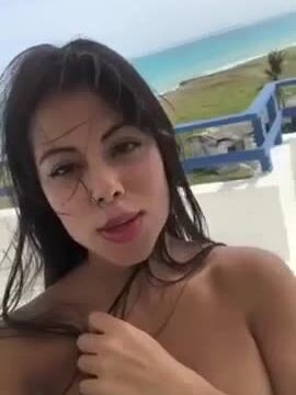 Steffy Moreno!!! Hot masturbate on beach new video OLF leakd