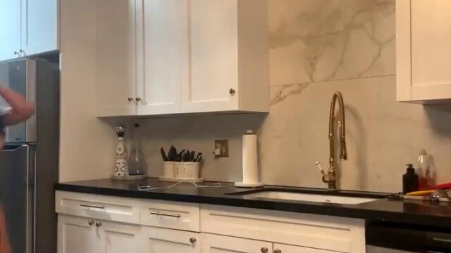 Emily Rinaudo Nude Kitchen Onlyfans Livestream Leaked